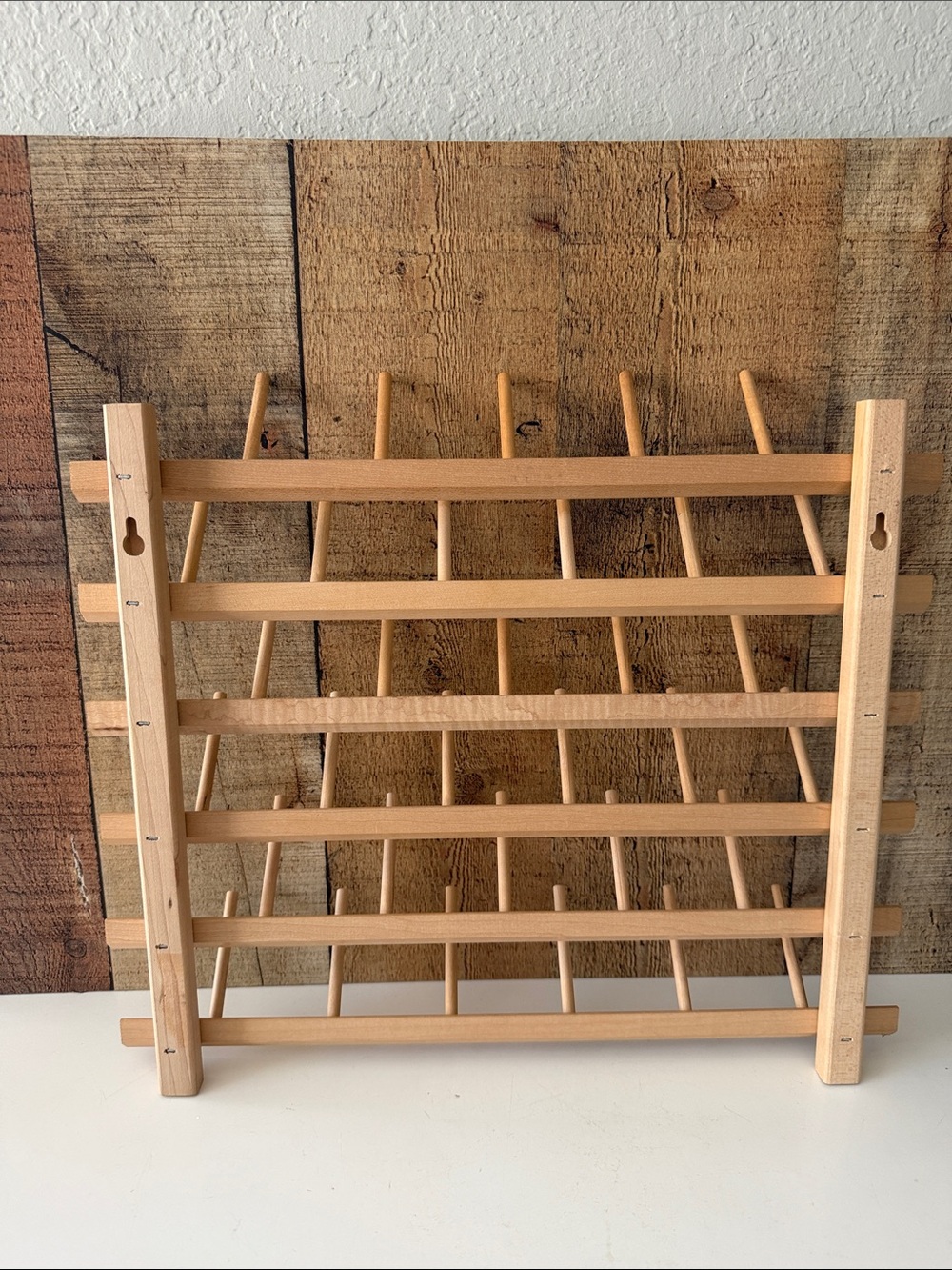 June Tailor Wooden 33 Spool Thread Rack - Picture 5 of 11
